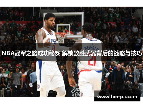 NBA冠军之路成功秘笈 解锁致胜武器背后的战略与技巧